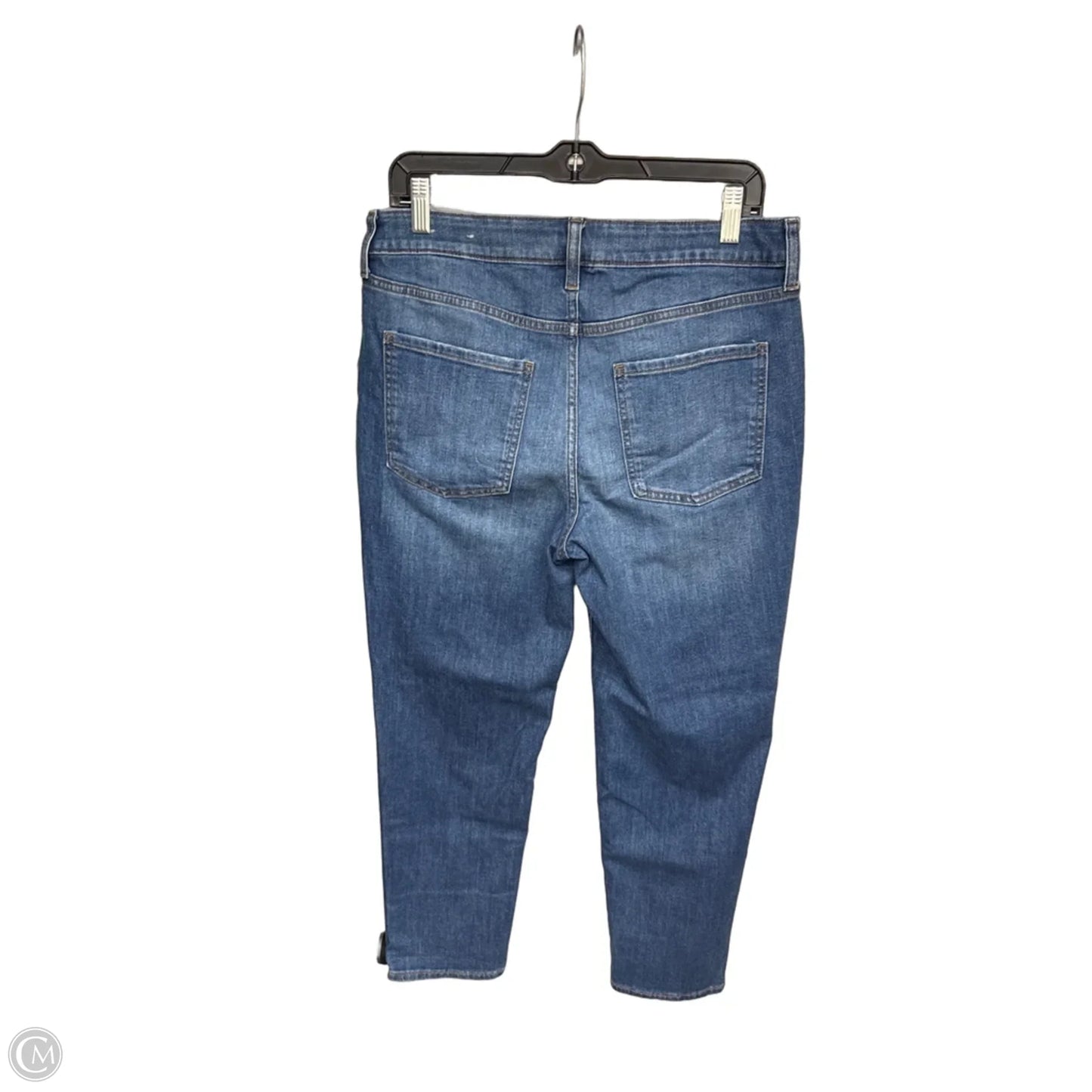 Jeans Boyfriend By Chicos In Blue Denim, Size: 8