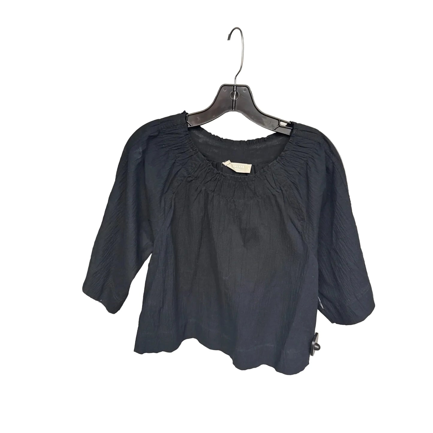 Top Short Sleeve By Everlane In Black, Size: S
