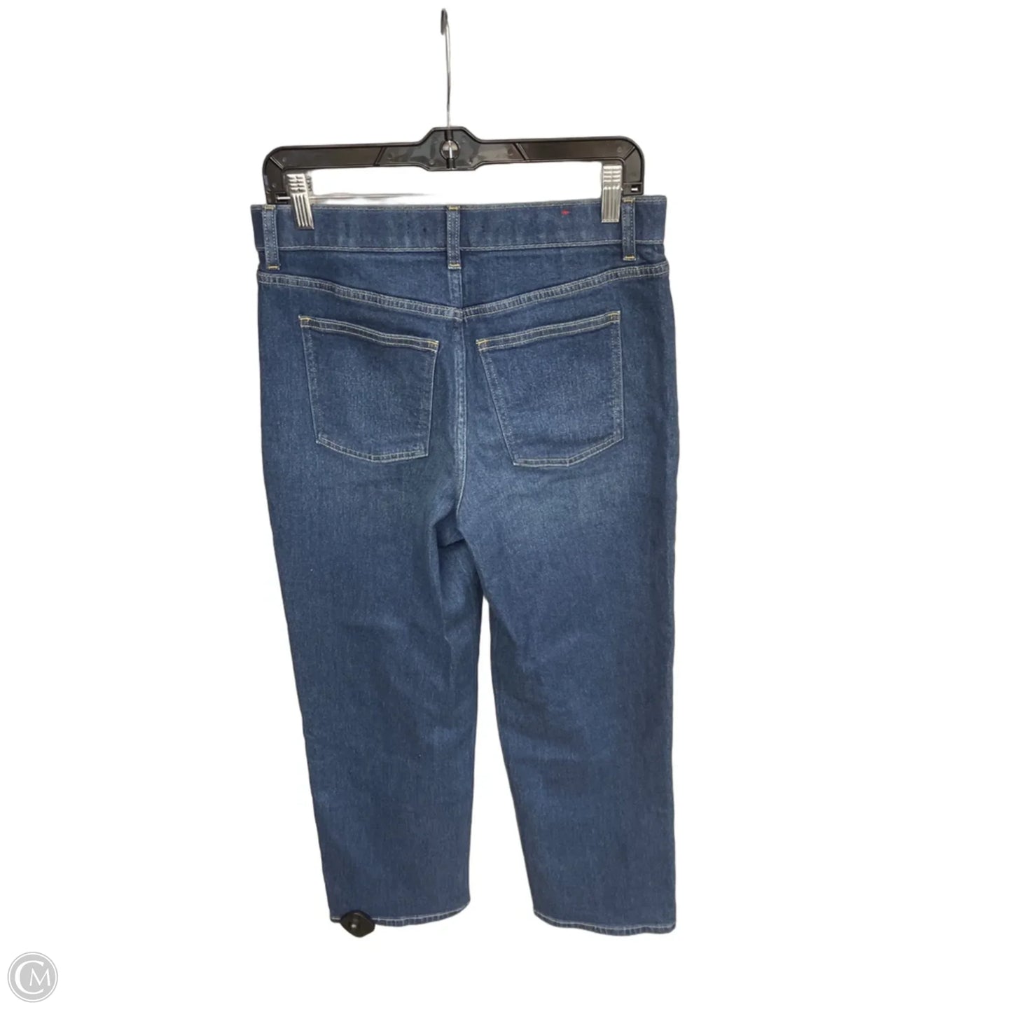 Jeans Straight By Spanx In Blue Denim, Size: M