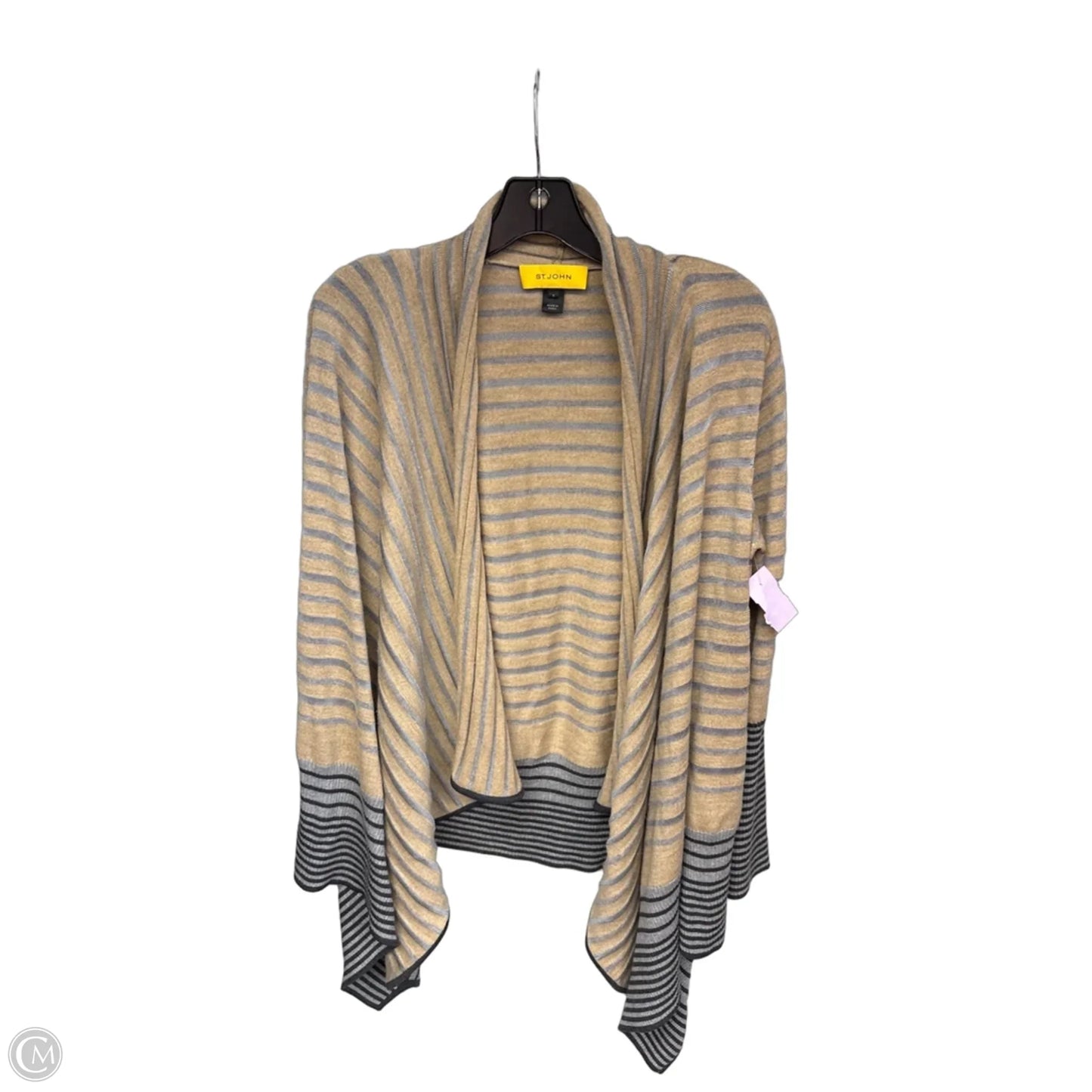 Cardigan By St. John In Tan, Size: S