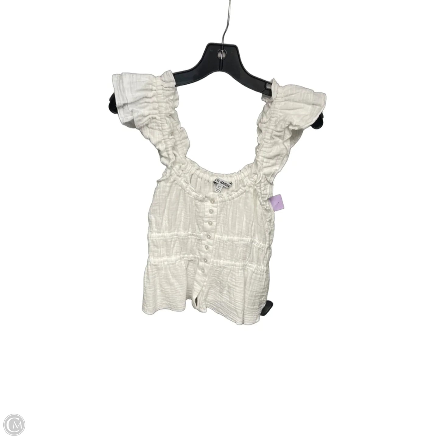 Top Sleeveless By Steve Madden In White, Size: Xs