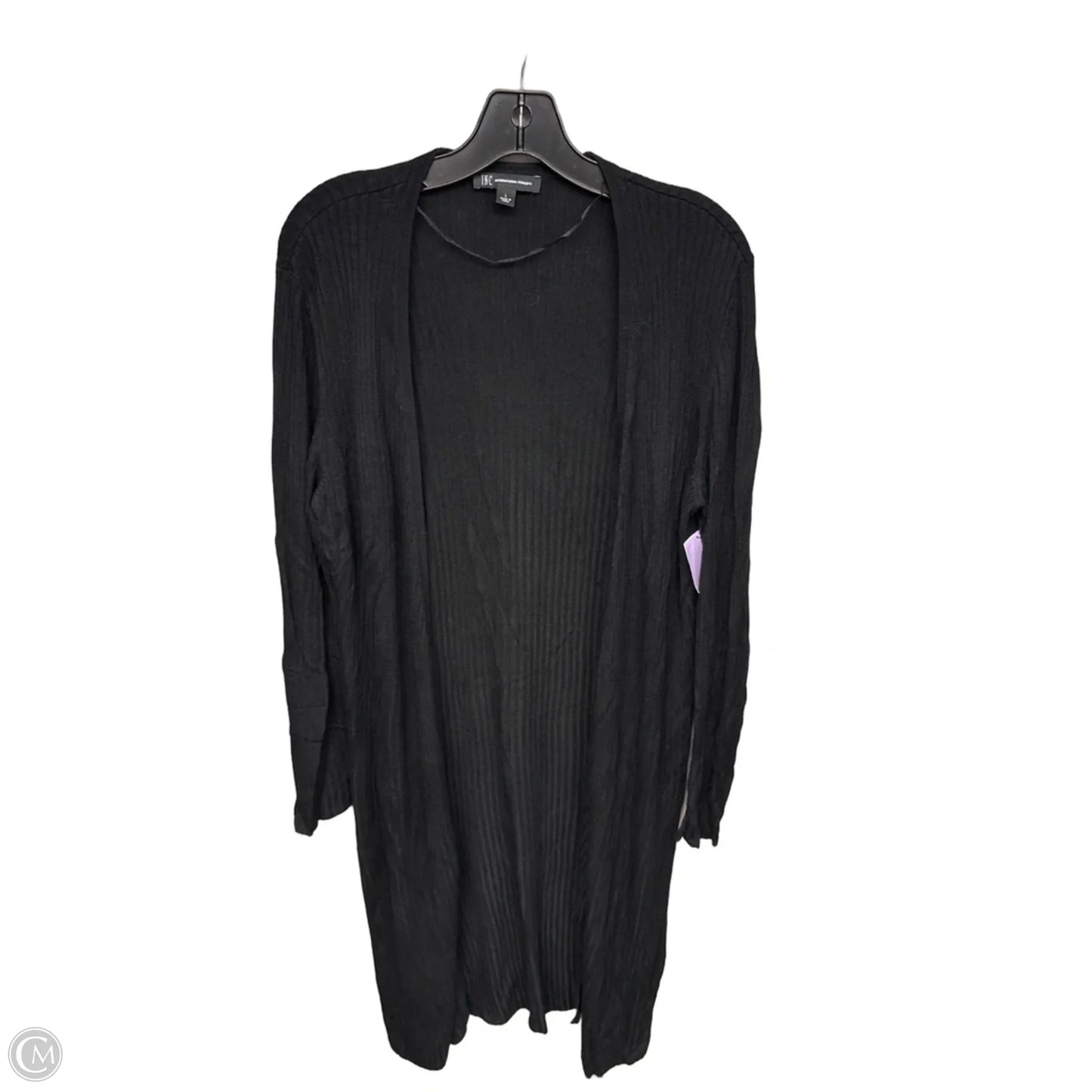 Cardigan By Inc In Black, Size: L