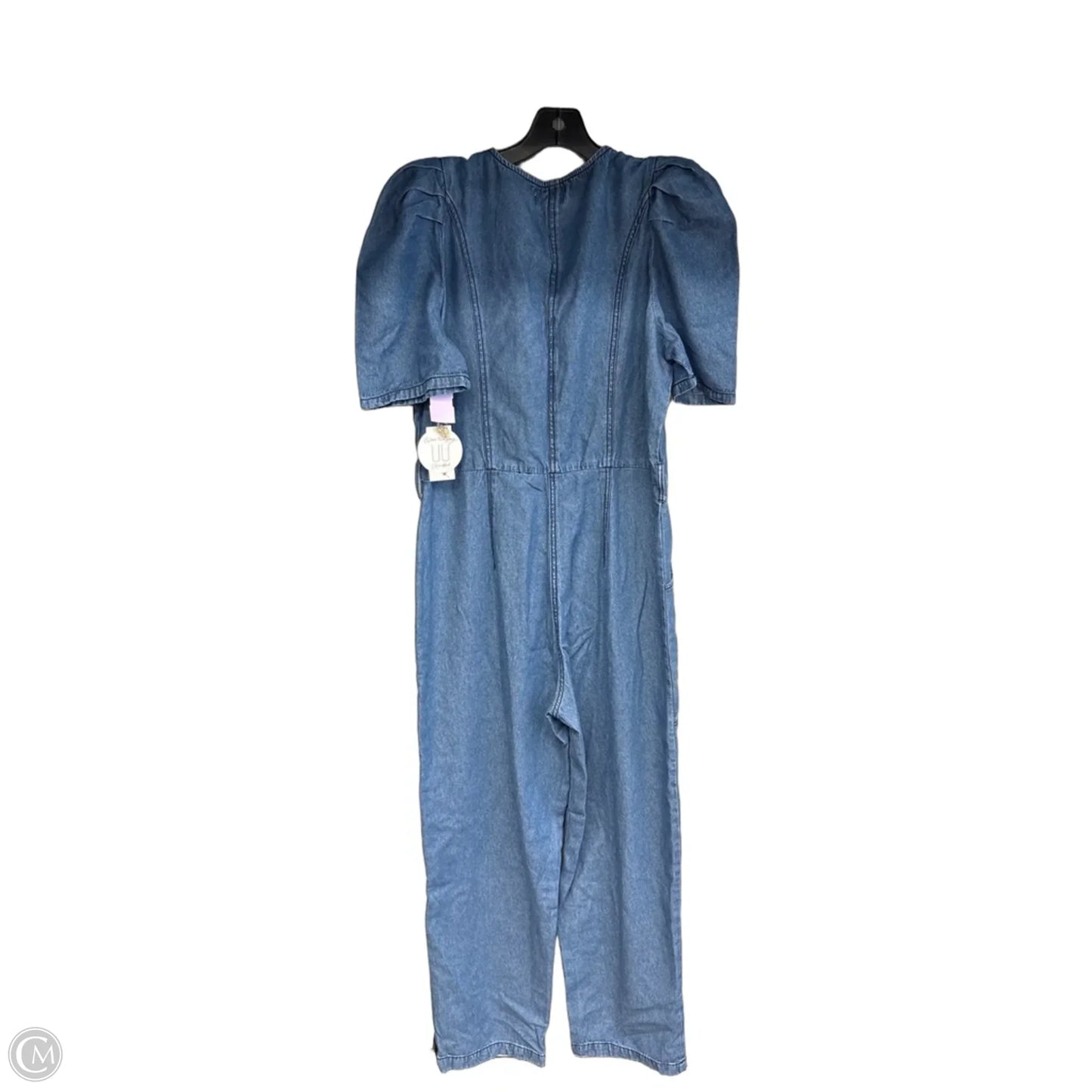 Jumpsuit By Jessica Simpson In Blue, Size: L