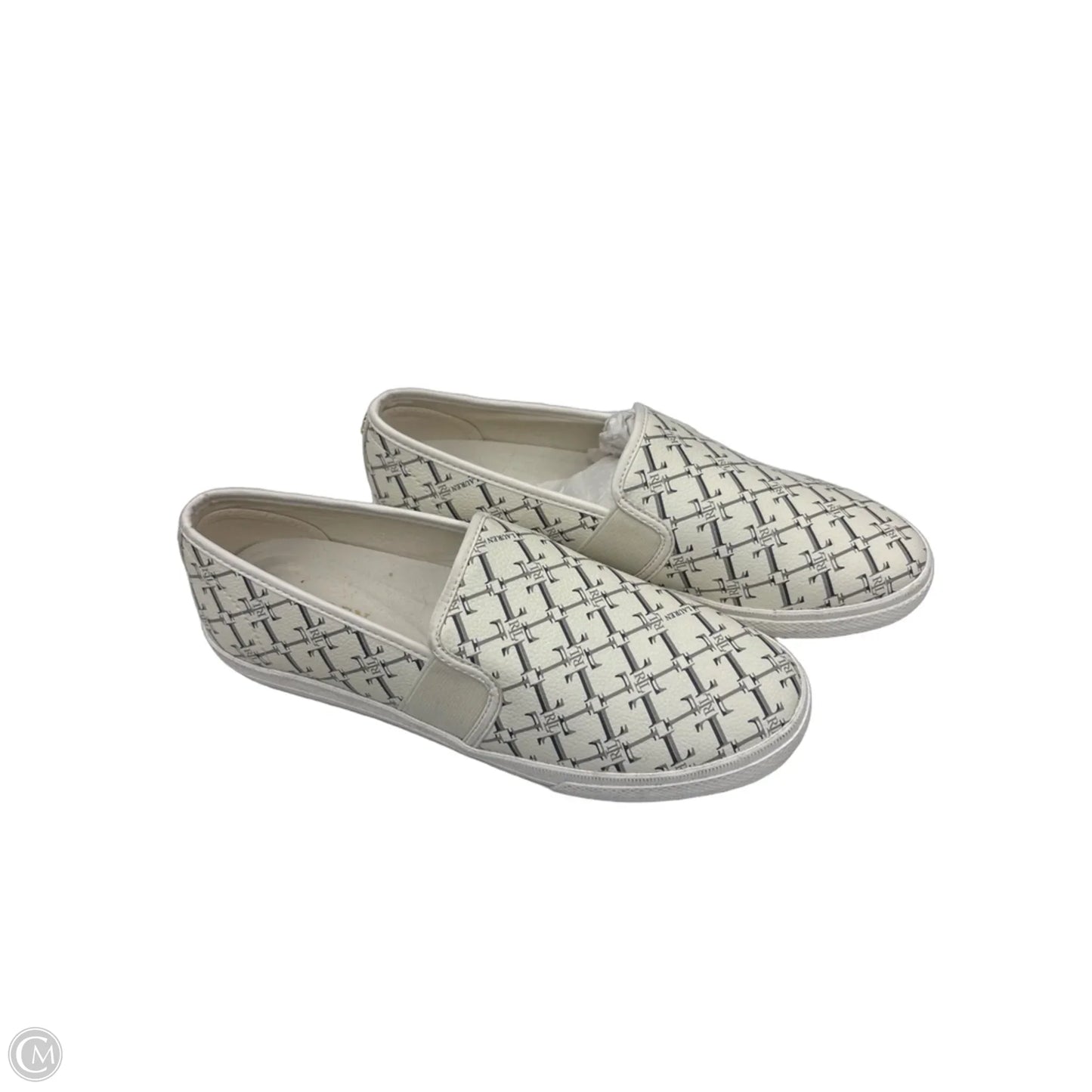 Shoes Flats By Lauren By Ralph Lauren In White, Size: 9.5