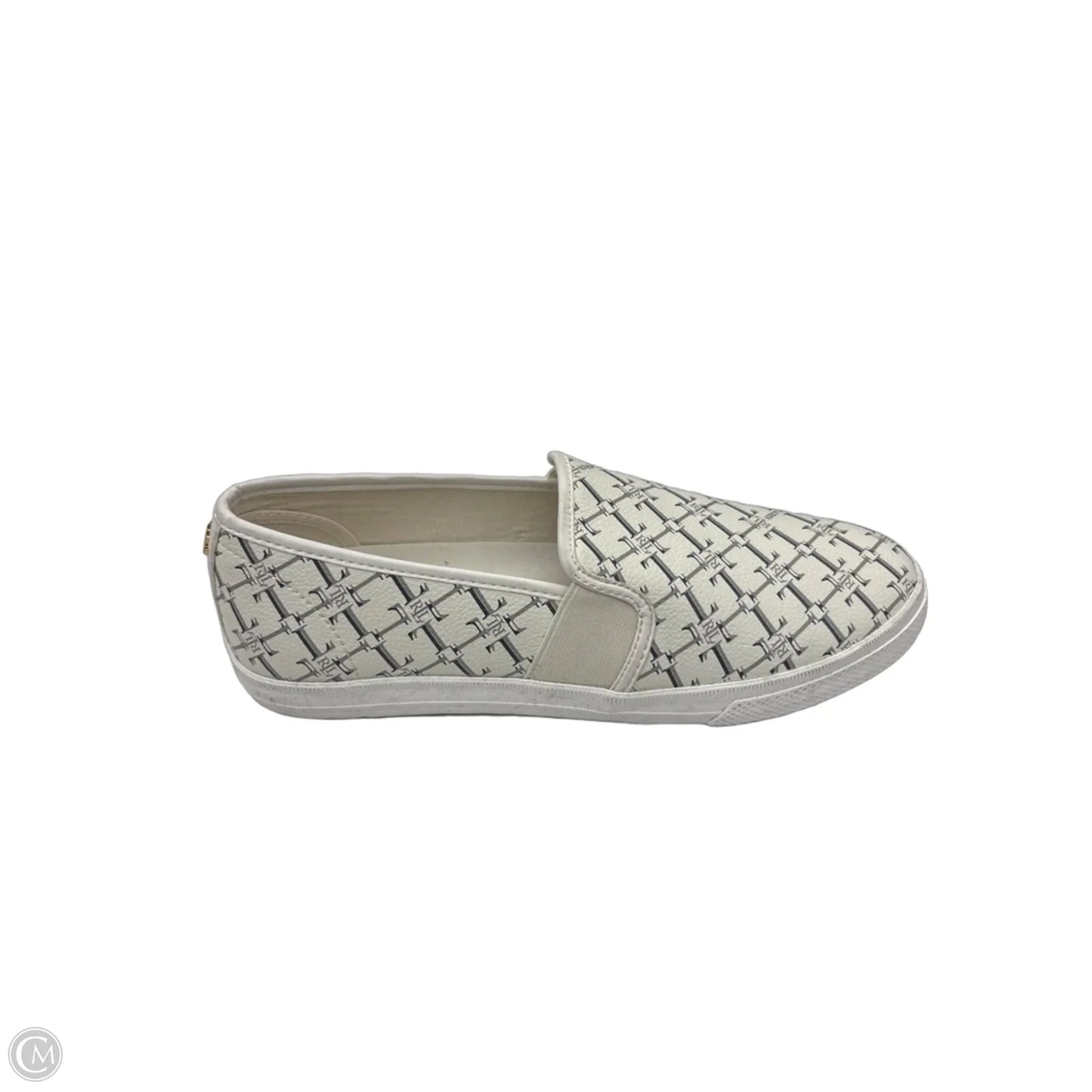 Shoes Flats By Lauren By Ralph Lauren In White, Size: 9.5