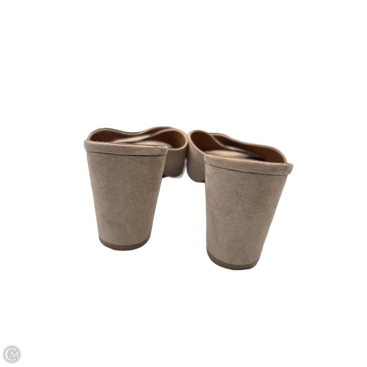 Shoes Heels Block By 14th And Union In Beige, Size: 12