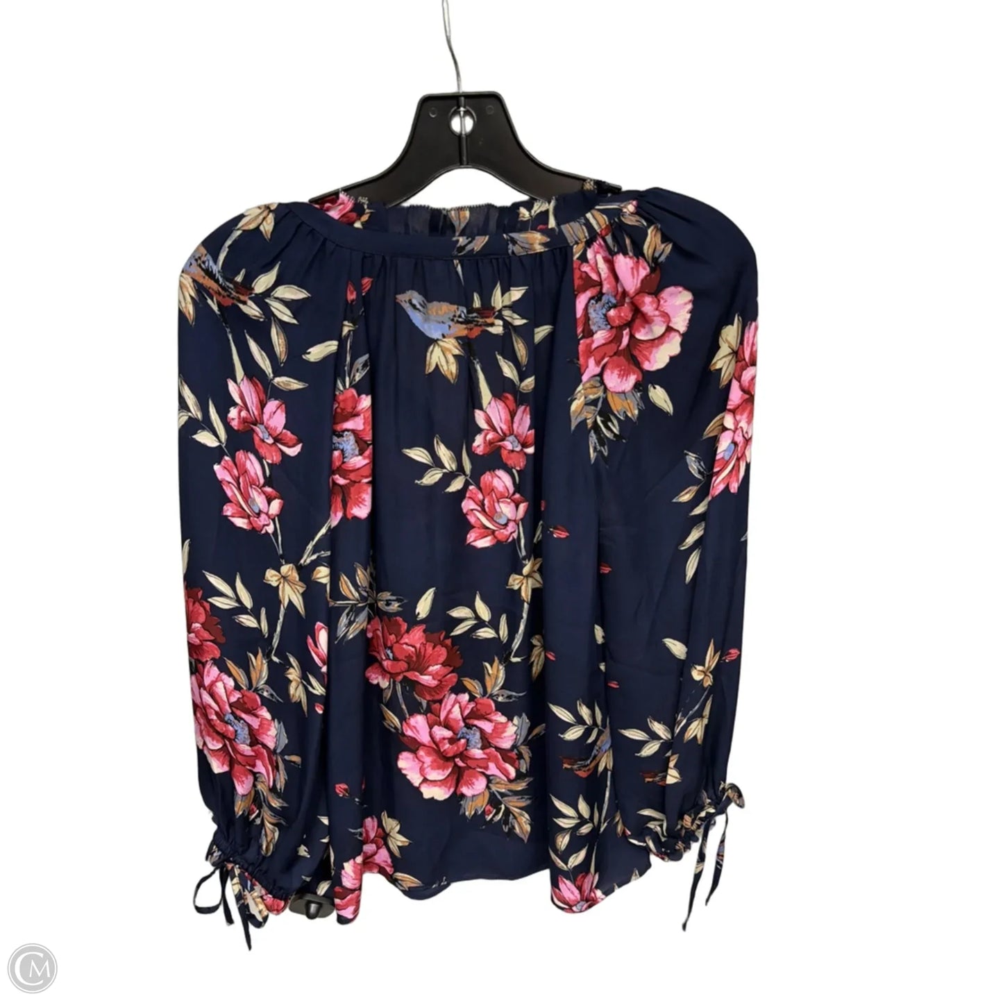 Top Long Sleeve By Joie In Floral Print, Size: S