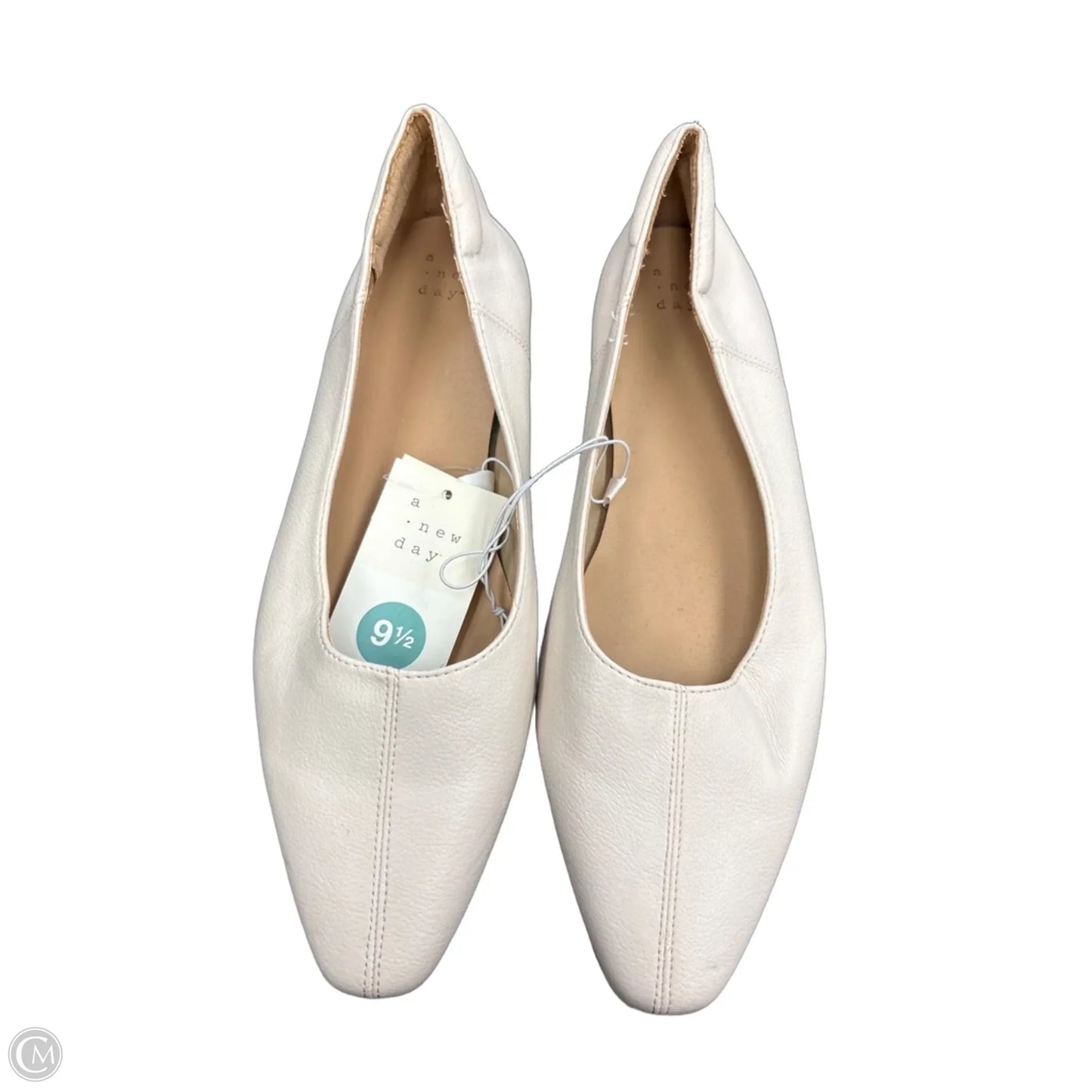 Shoes Flats By A New Day In Beige, Size: 9.5