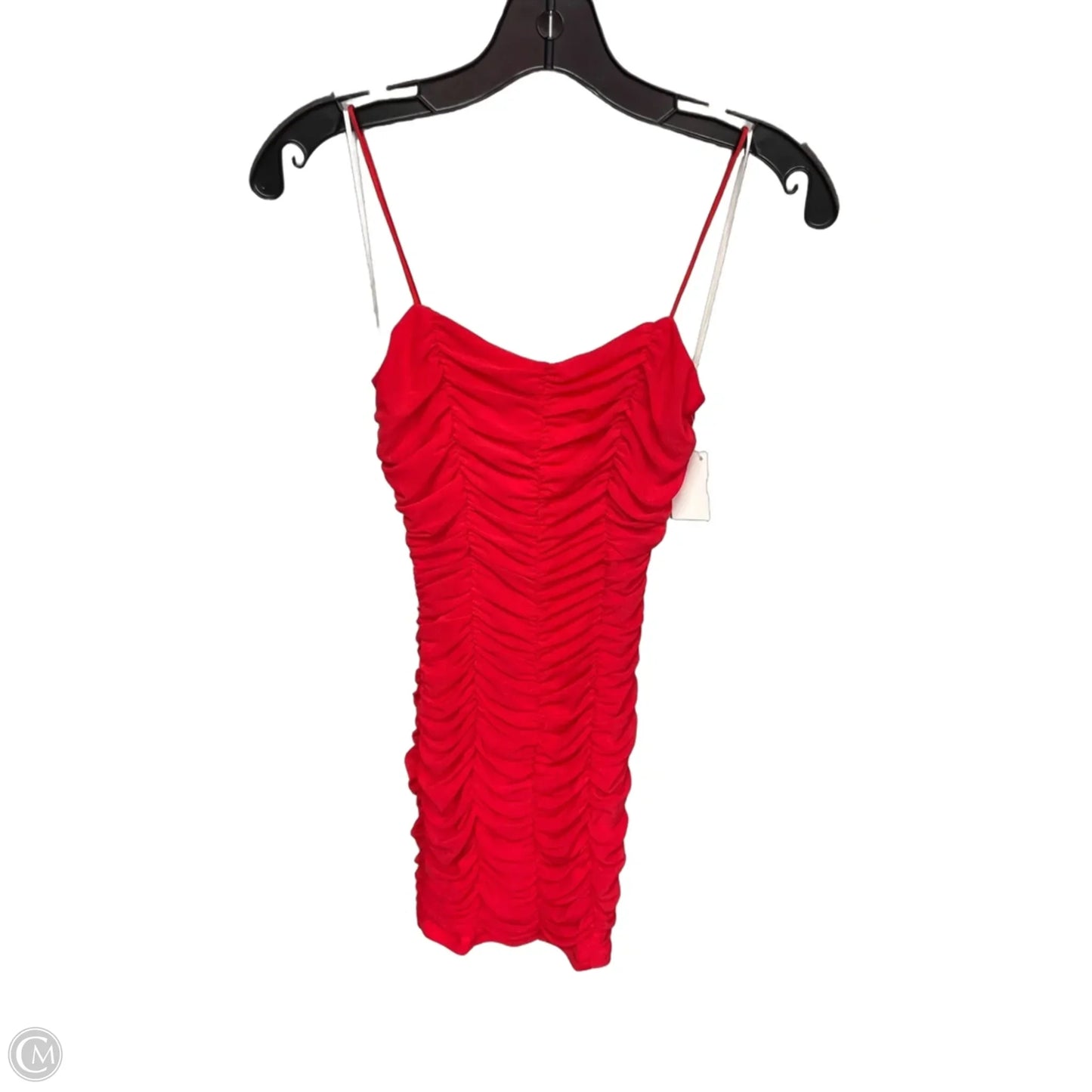 Dress Casual Short By Hello Molly In Red, Size: Xs