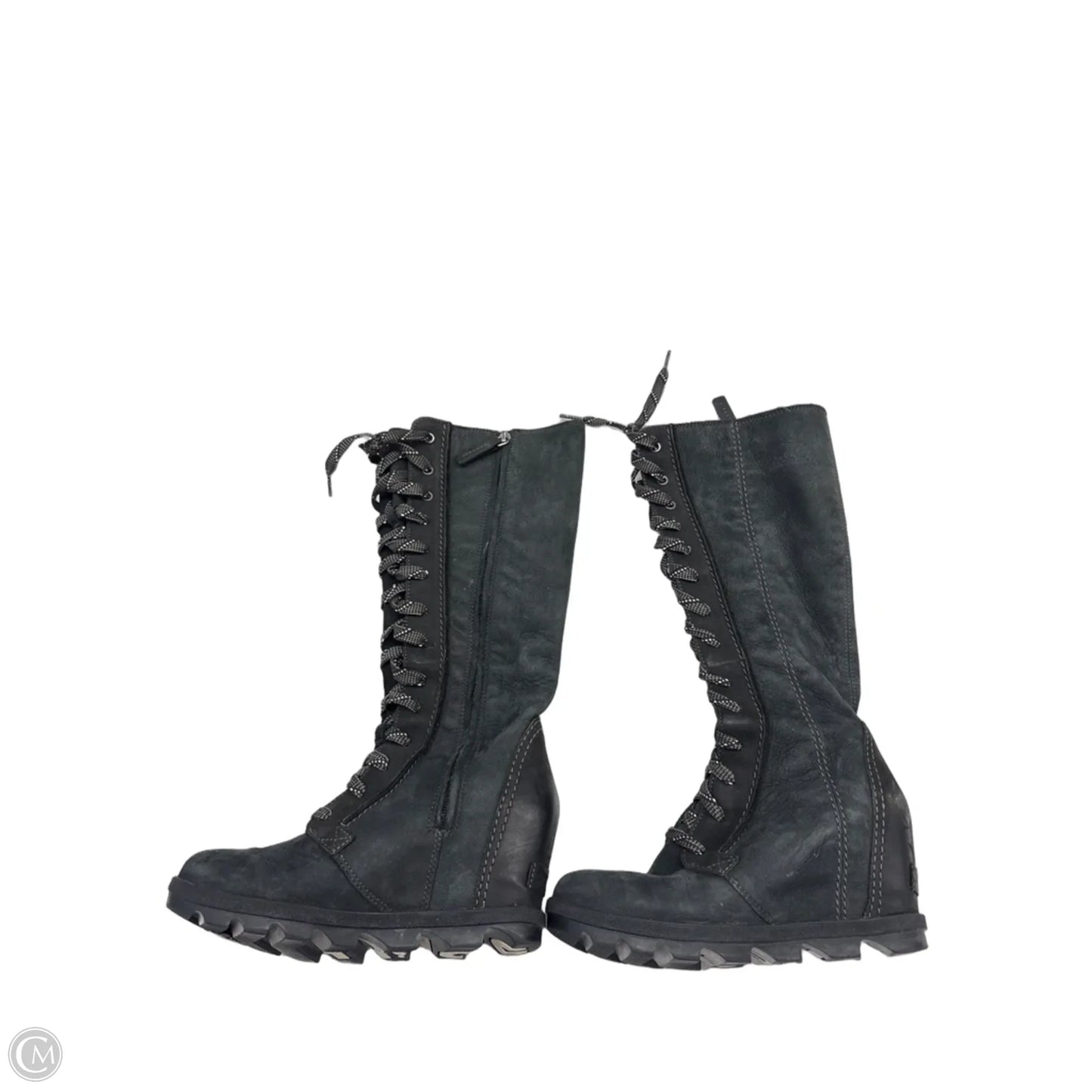 Boots Knee Flats By Sorel In Grey, Size: 7.5