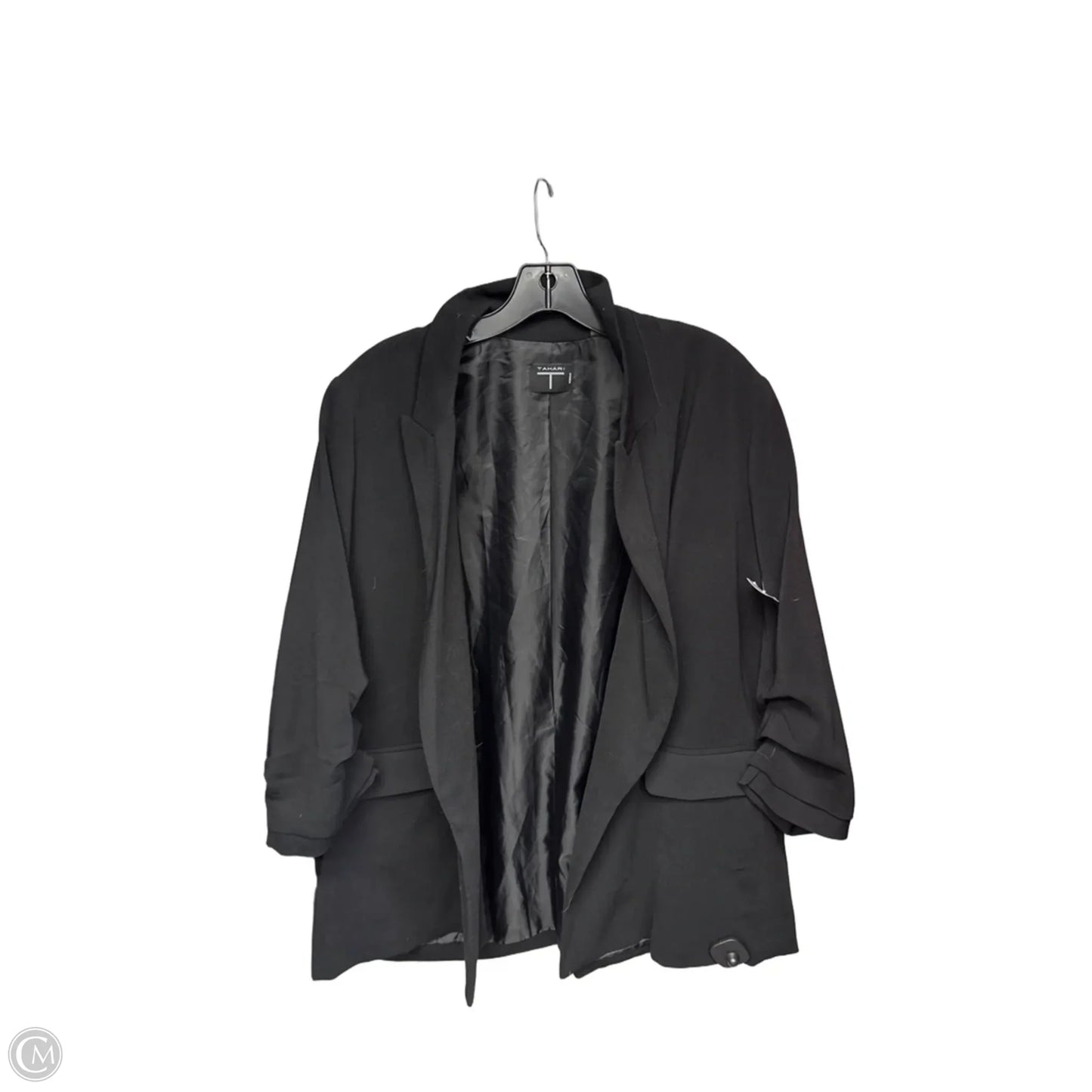 Blazer By Tahari In Black, Size: 2x