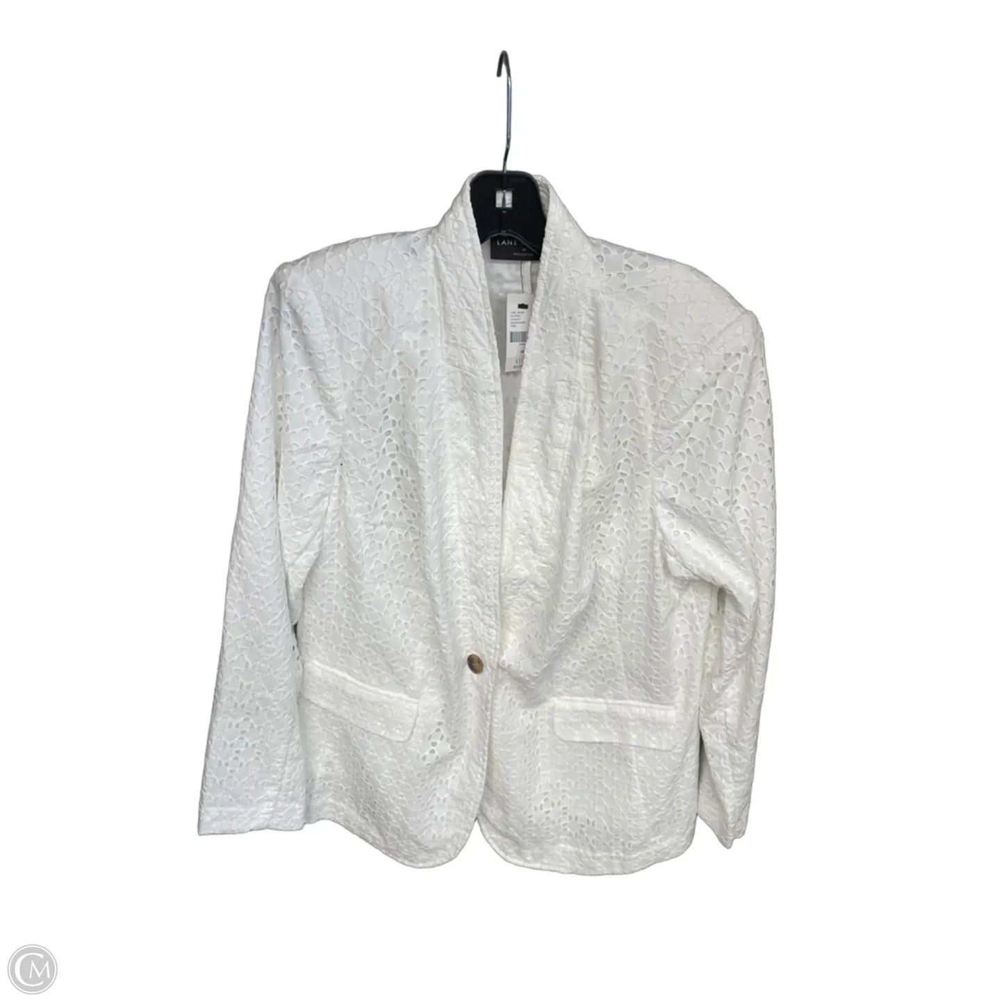 Blazer By Lane Bryant In White, Size: 18