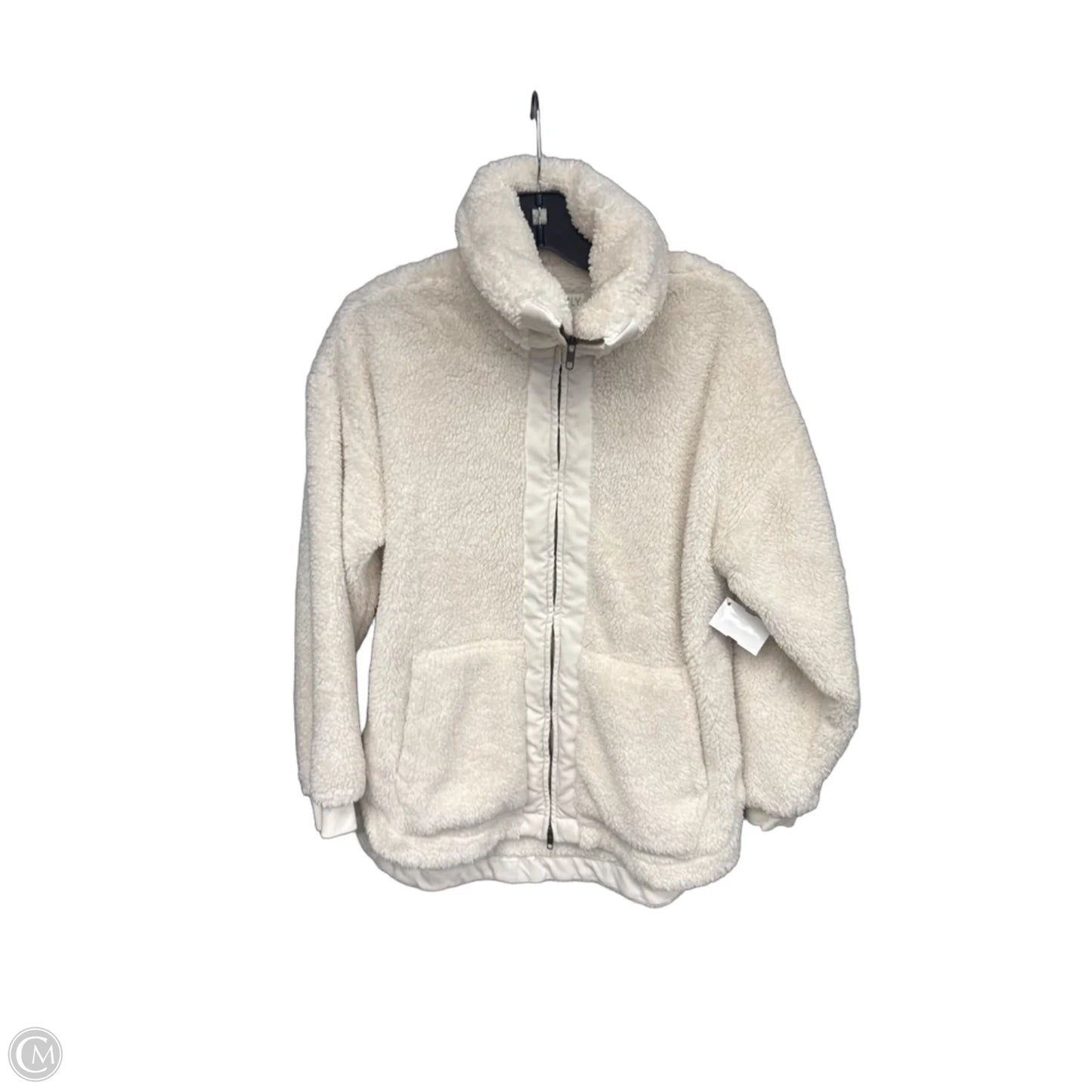 Jacket Faux Fur & Sherpa By Z Supply In Cream, Size: Xs