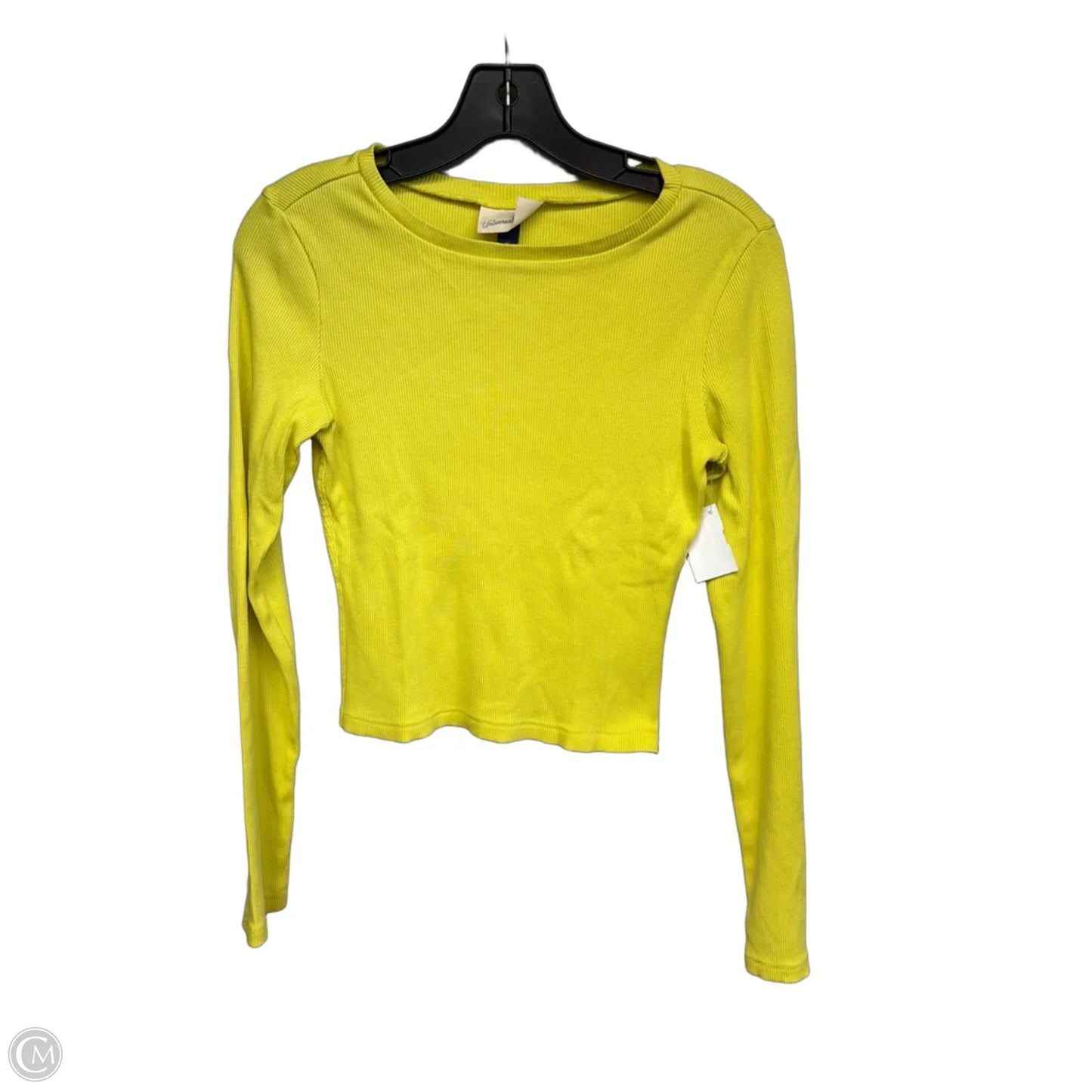 Top Long Sleeve By Universal Thread In Yellow, Size: Xs