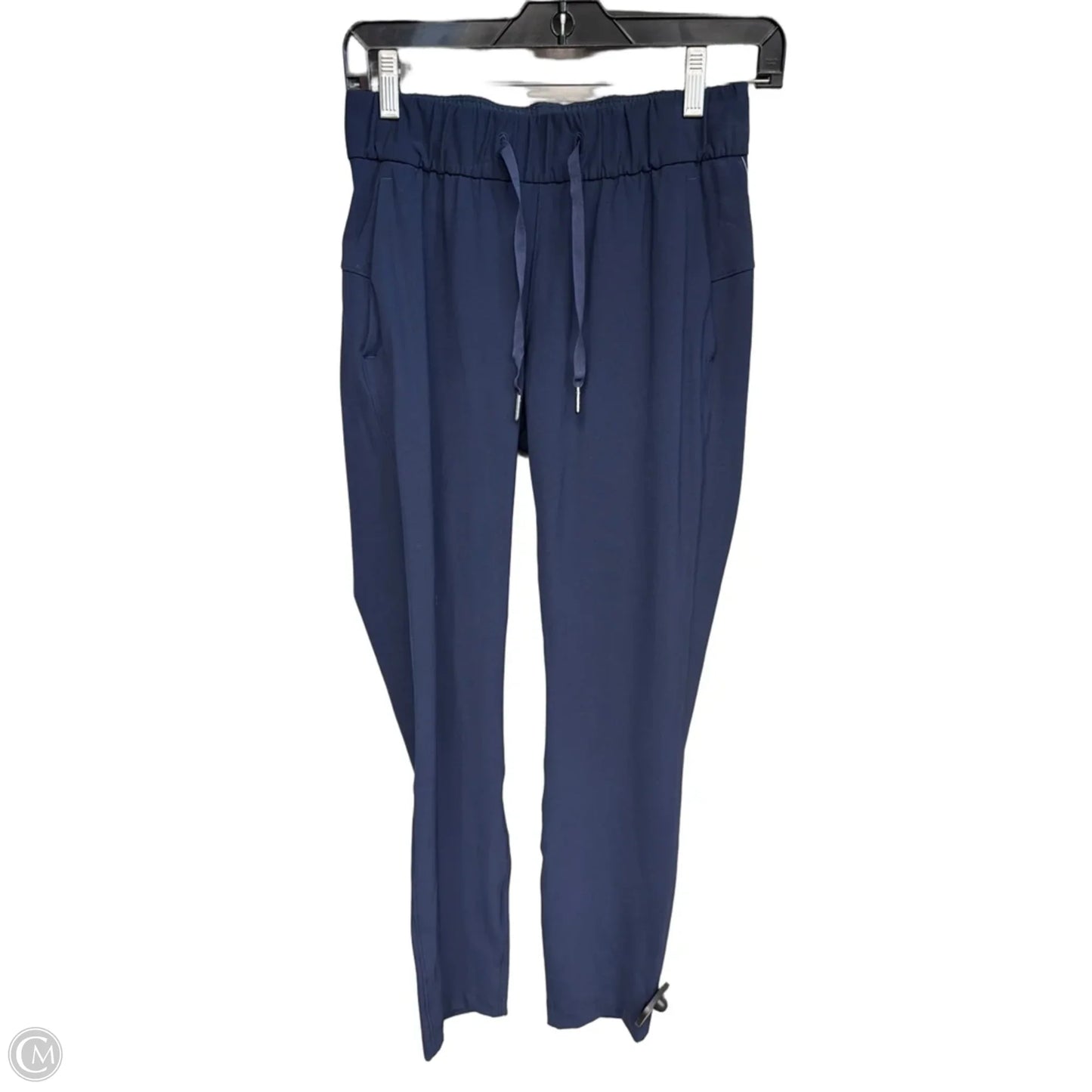 Athletic Pants By Lululemon In Navy, Size: 2