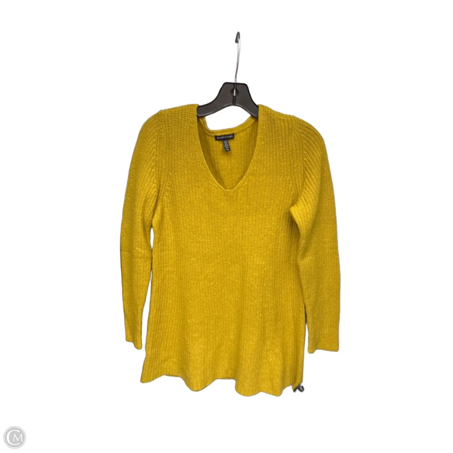 Sweater By Eileen Fisher In Yellow, Size: S