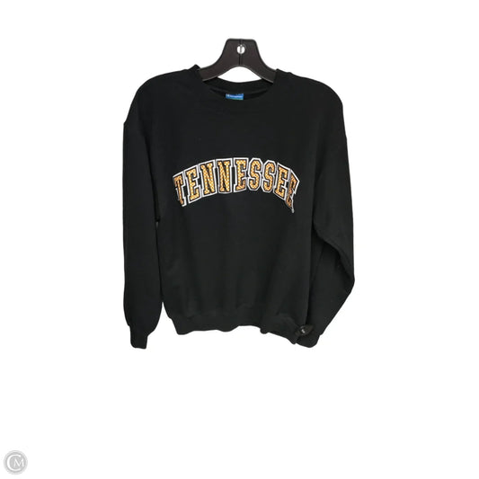 Sweatshirt Crewneck By Champion In Black, Size: M