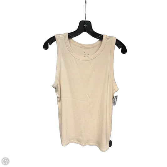 Tank Top By A New Day In Beige, Size: Xxl