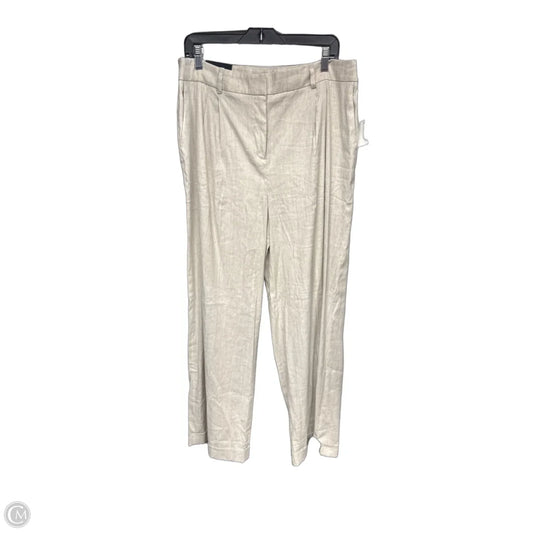 Pants Dress By Donna Karan In Tan, Size: 14