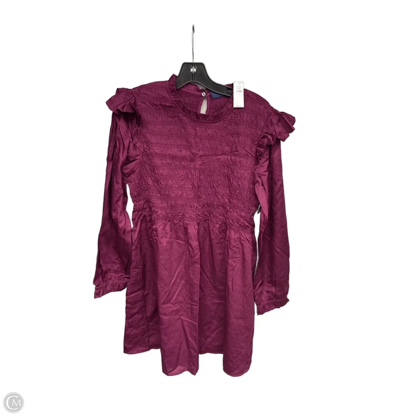 Dress Casual Midi By Gap In Purple, Size: L