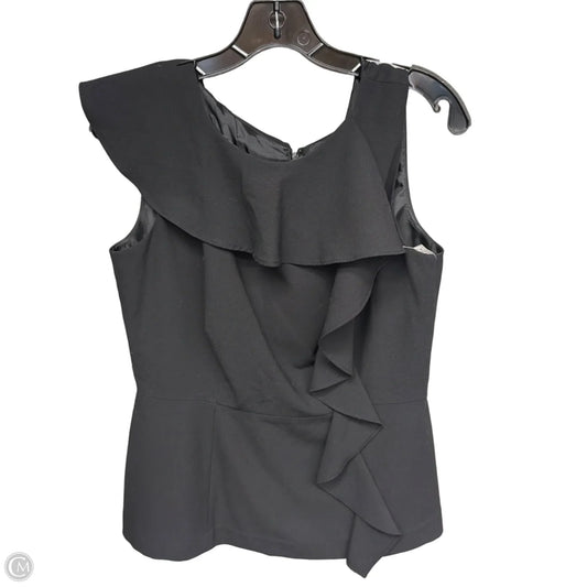 Top Sleeveless By Calvin Klein In Black, Size: L