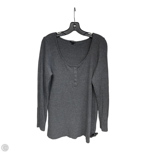 Top Long Sleeve By Torrid In Grey, Size: Xl