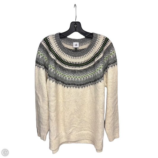 Sweater By Cabi In Tan, Size: L