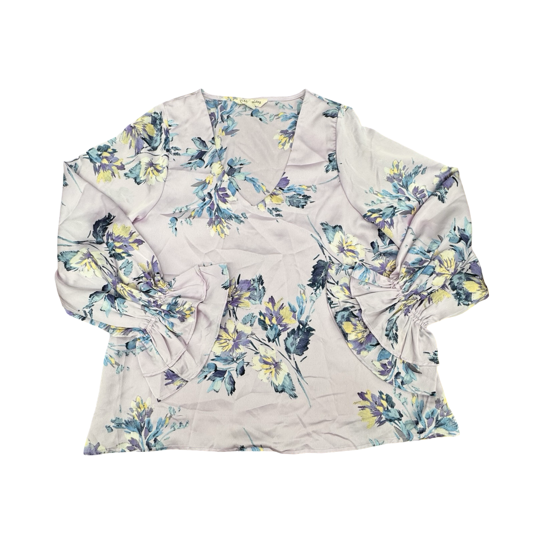 Top Ls By Vine & Love In Purple, Size:S