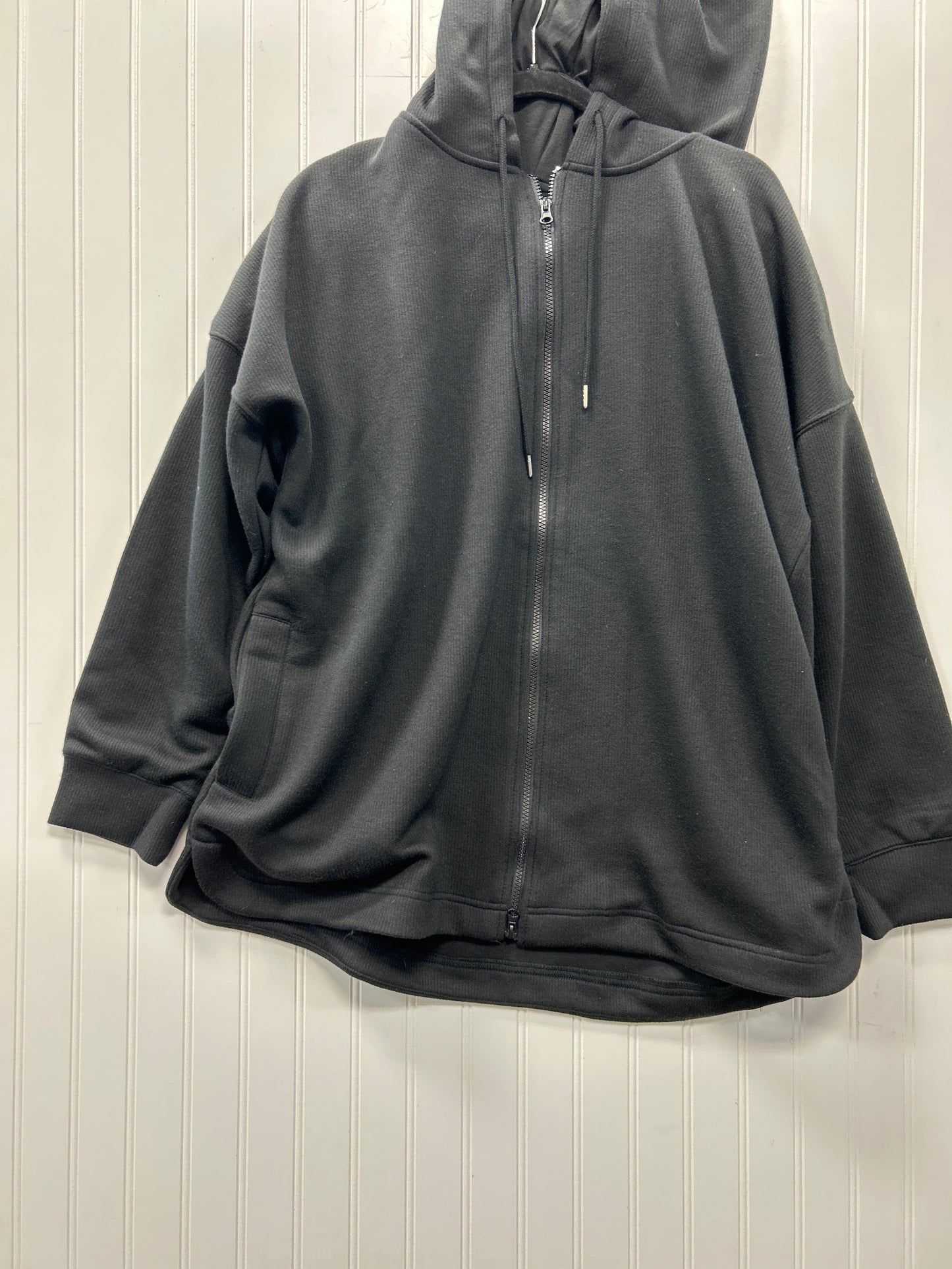 Athletic Jacket By Mono B In Black, Size:2X