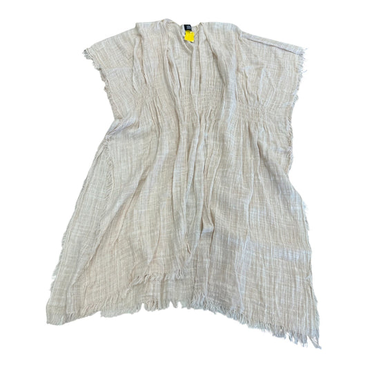 Cardigan By Clothes Mentor In Cream, Size:Osfm