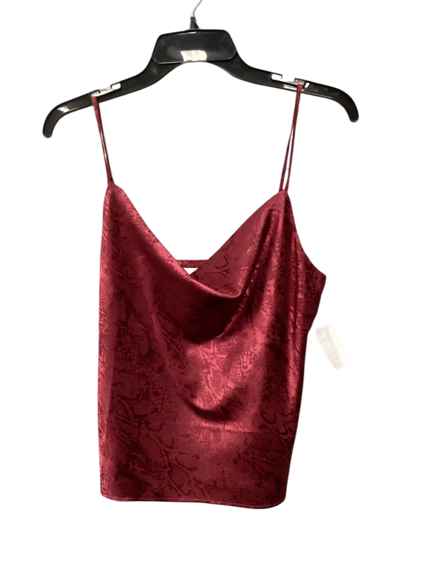 Top Sleeveless By Wayf In Red, Size: S