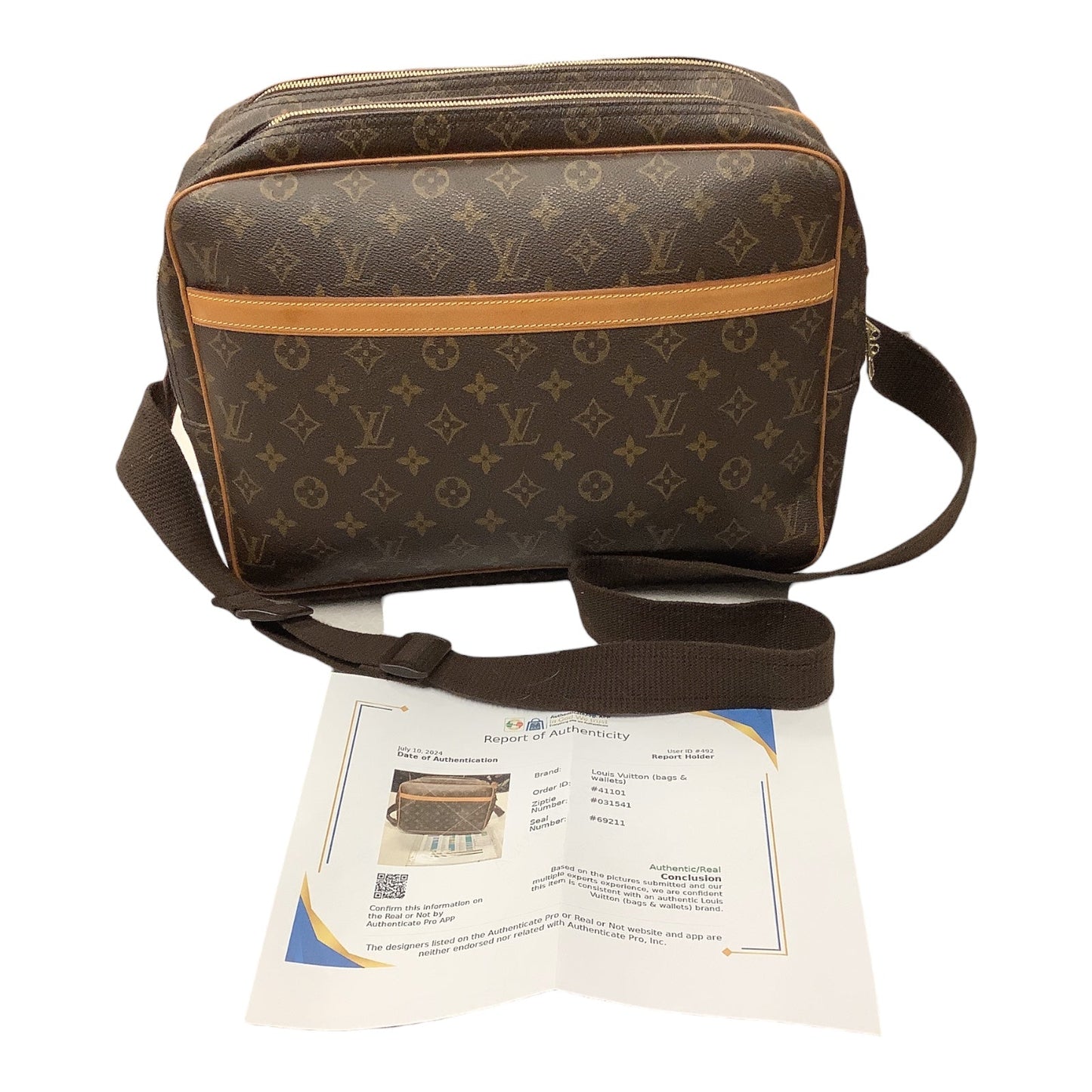 Crossbody Luxury Designer Louis Vuitton, Size Large