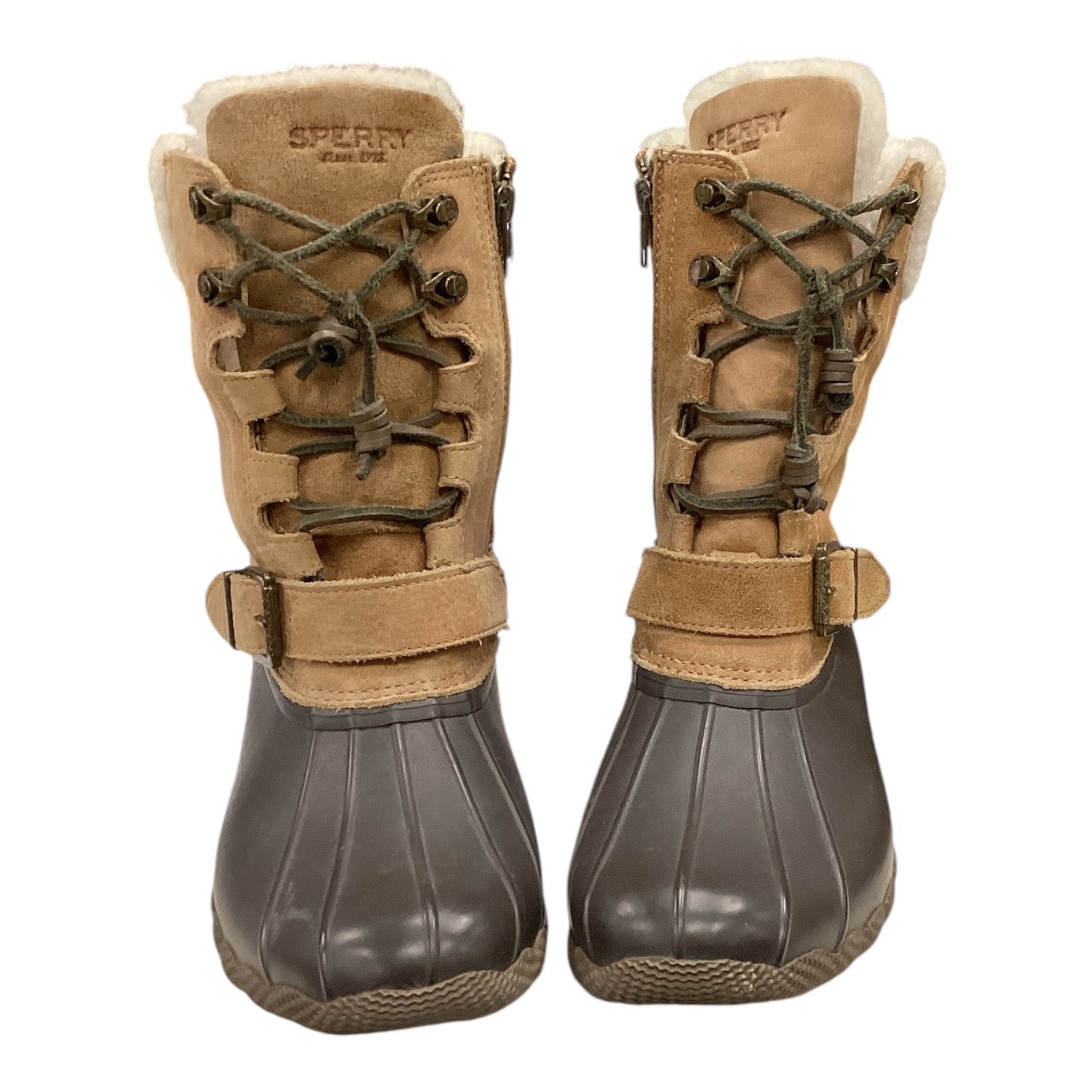 Boots Snow By Sperry In Tan, Size: 8.5