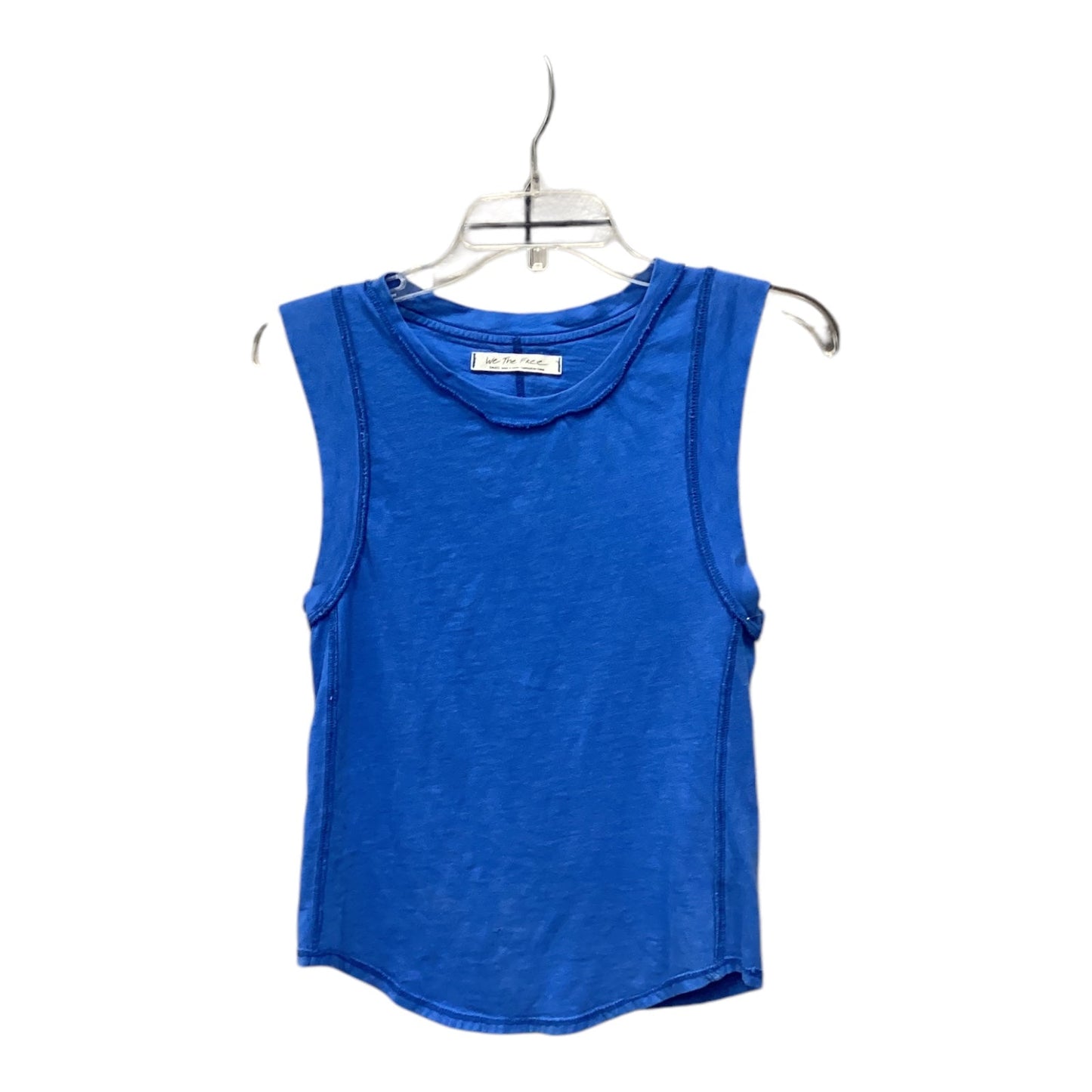 Top Sleeveless By We The Free In Blue, Size: S