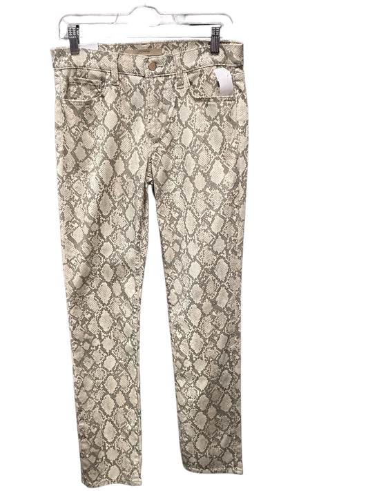 Jeans Straight By Joes Jeans In Snakeskin Print, Size: 4