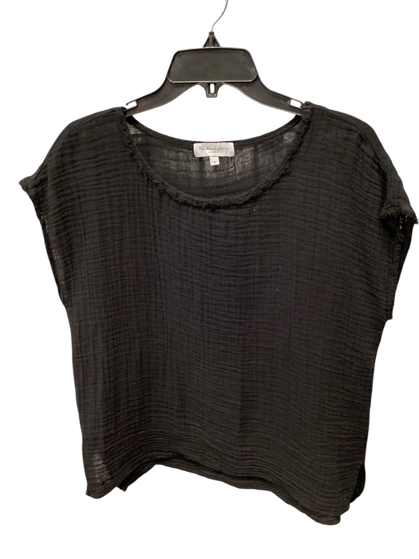 Top Short Sleeve Basic By Michael Stars In Black, Size: S