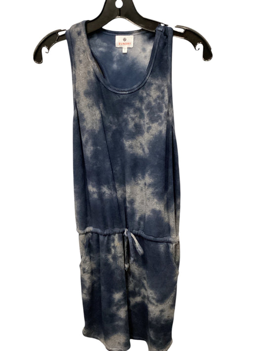 Dress Casual Midi By Sundry In Tie Dye Print, Size: S