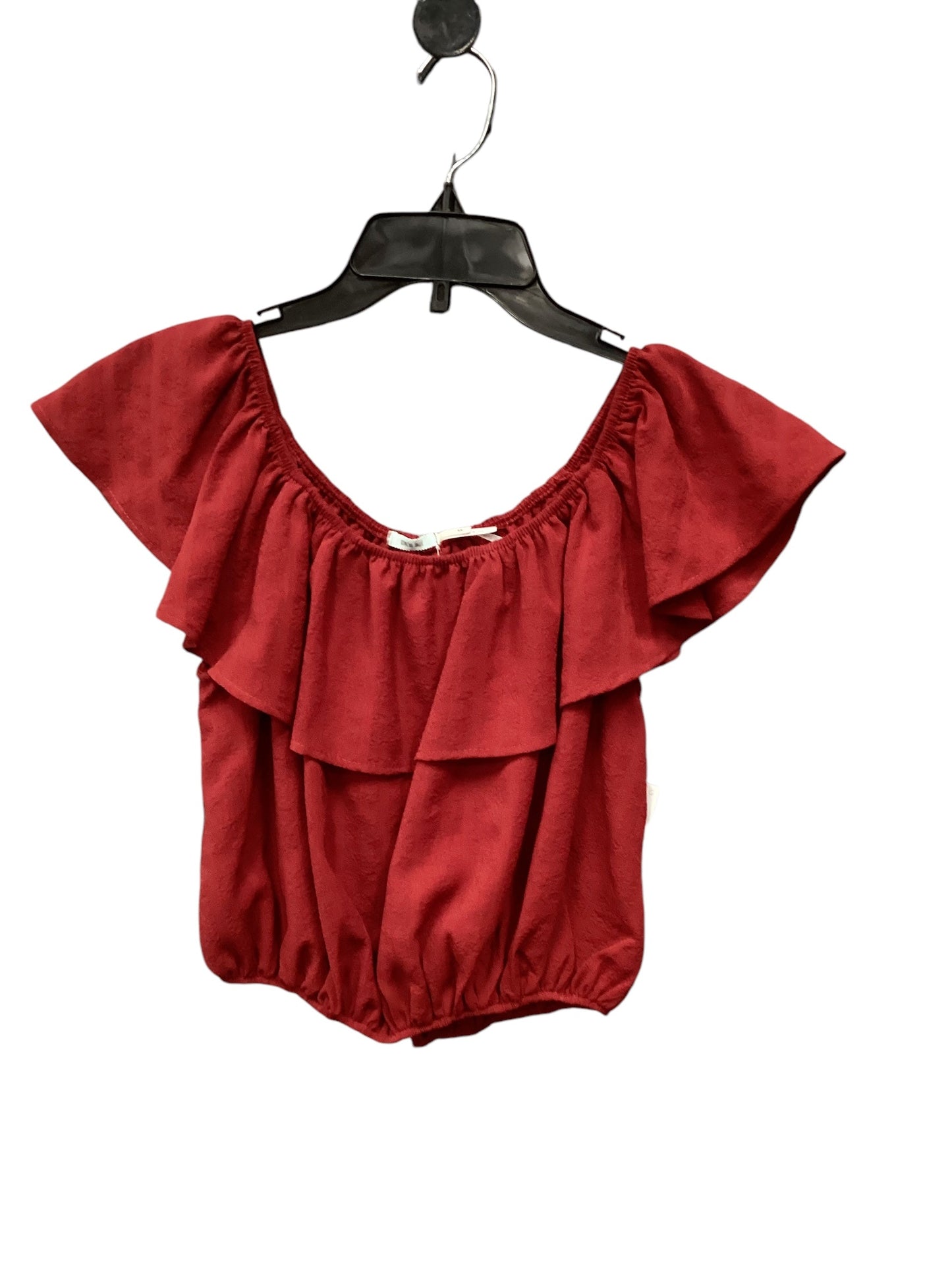 Top Sleeveless By Kimichi Blue In Red, Size: Xs