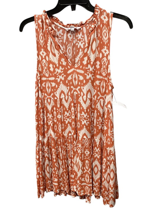 Tunic Sleeveless By Bb Dakota In Orange, Size: Xs