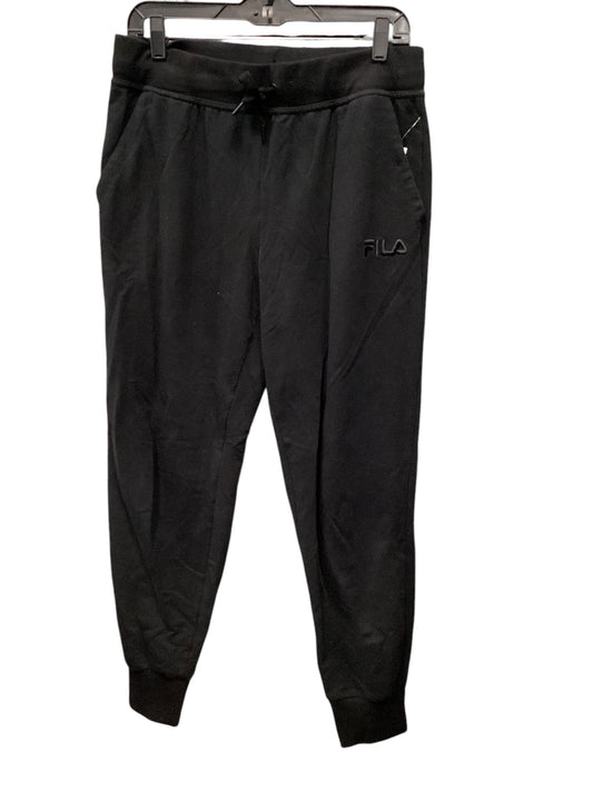 Pants Joggers By Fila In Black, Size: M