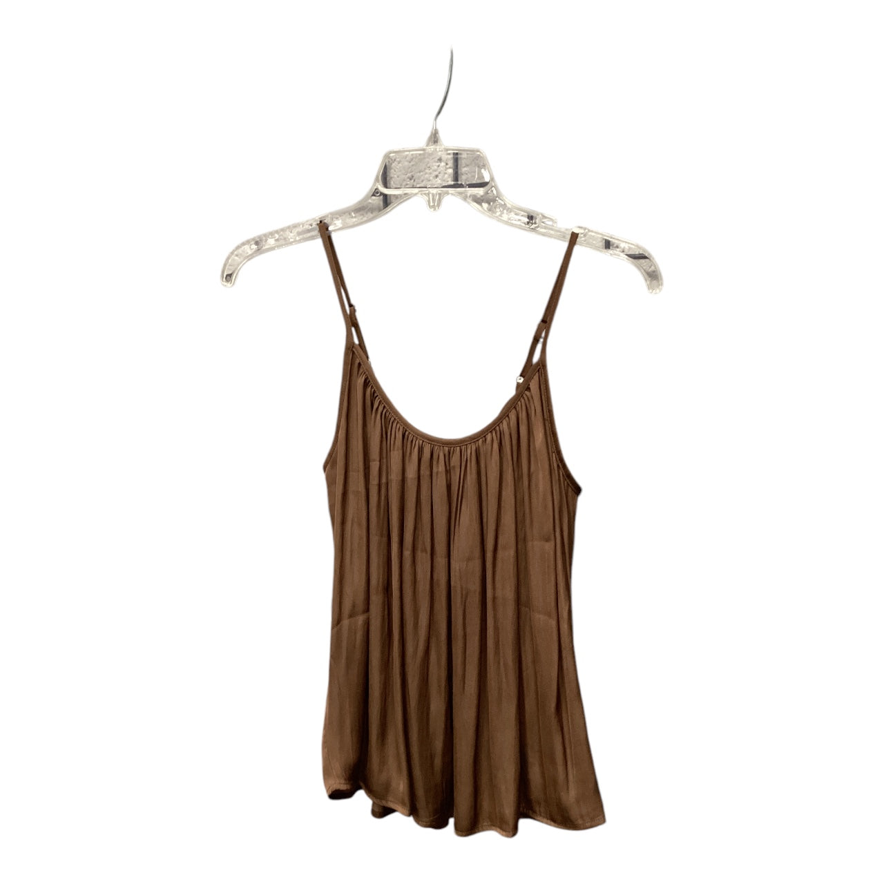 Top Sleeveless By Allison Joy In Brown, Size: S