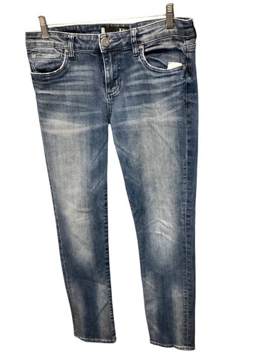 Jeans Skinny By Kut In Blue Denim, Size: 4