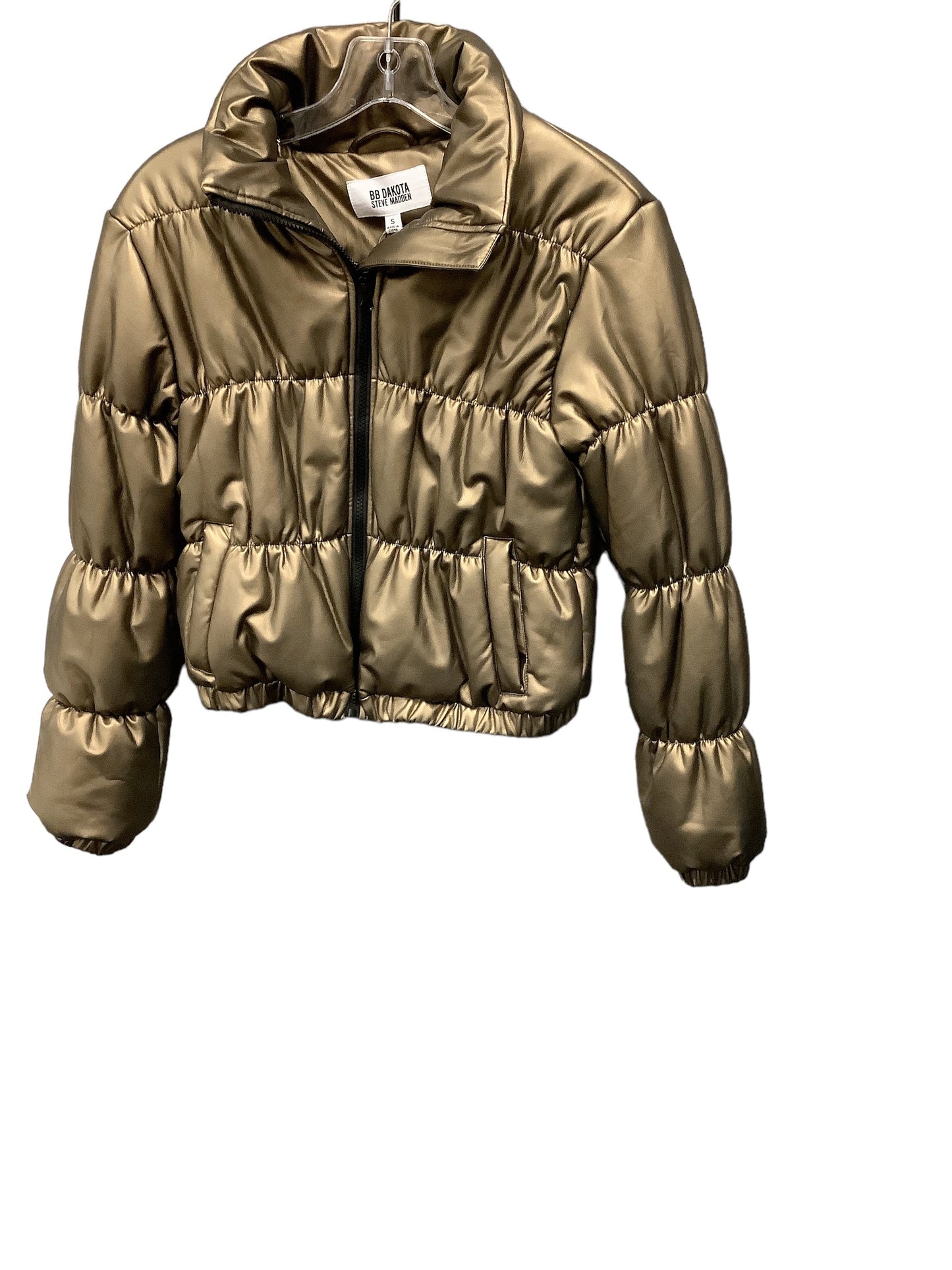 Gold Coat Puffer & Quilted Bb Dakota, Size S