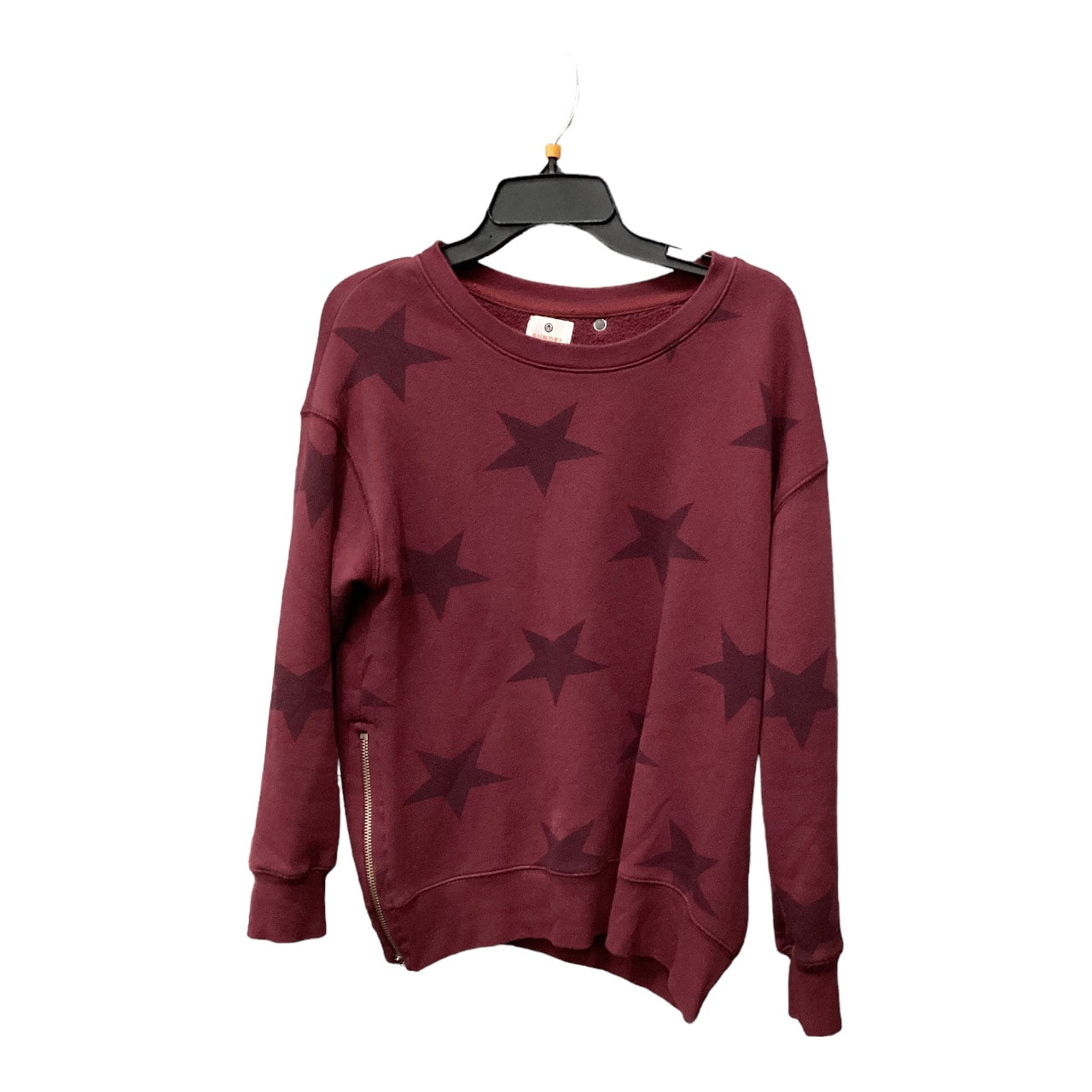 Top Long Sleeve By Sundry In Red, Size: Xs