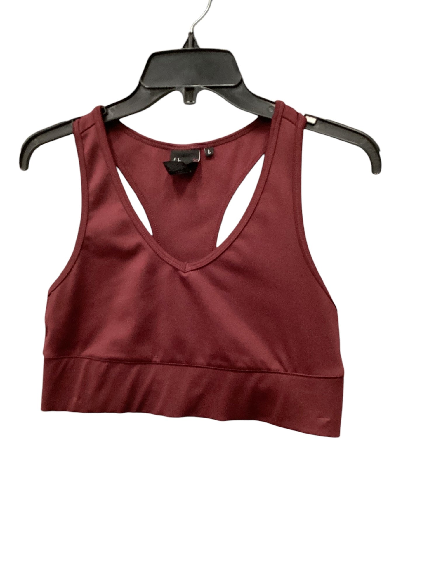 Athletic Bra By Spyder In Red, Size: L