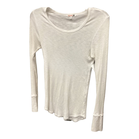 Top Long Sleeve Basic By Sundry In White, Size: Xs