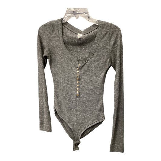 Bodysuit By Free People In Grey, Size: Xs