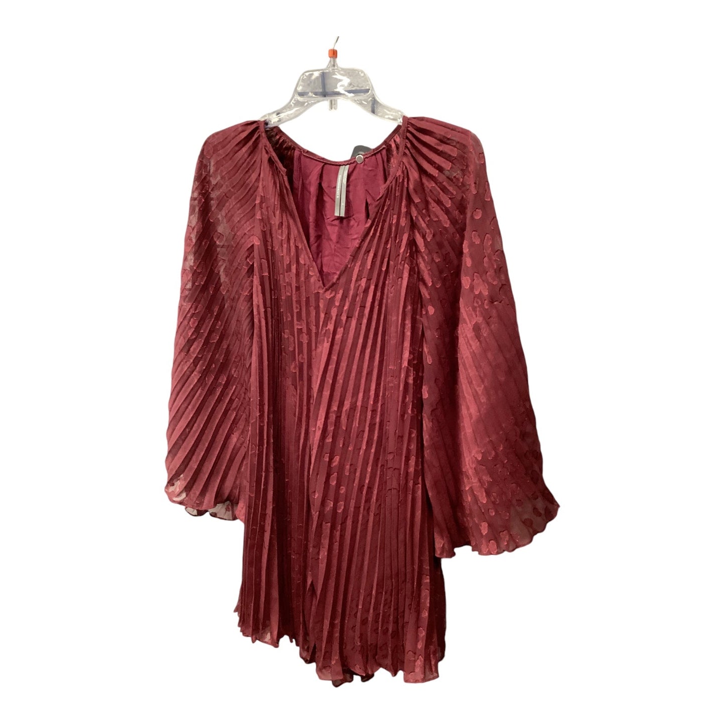 Tunic Long Sleeve By Anthropologie In Red, Size: S