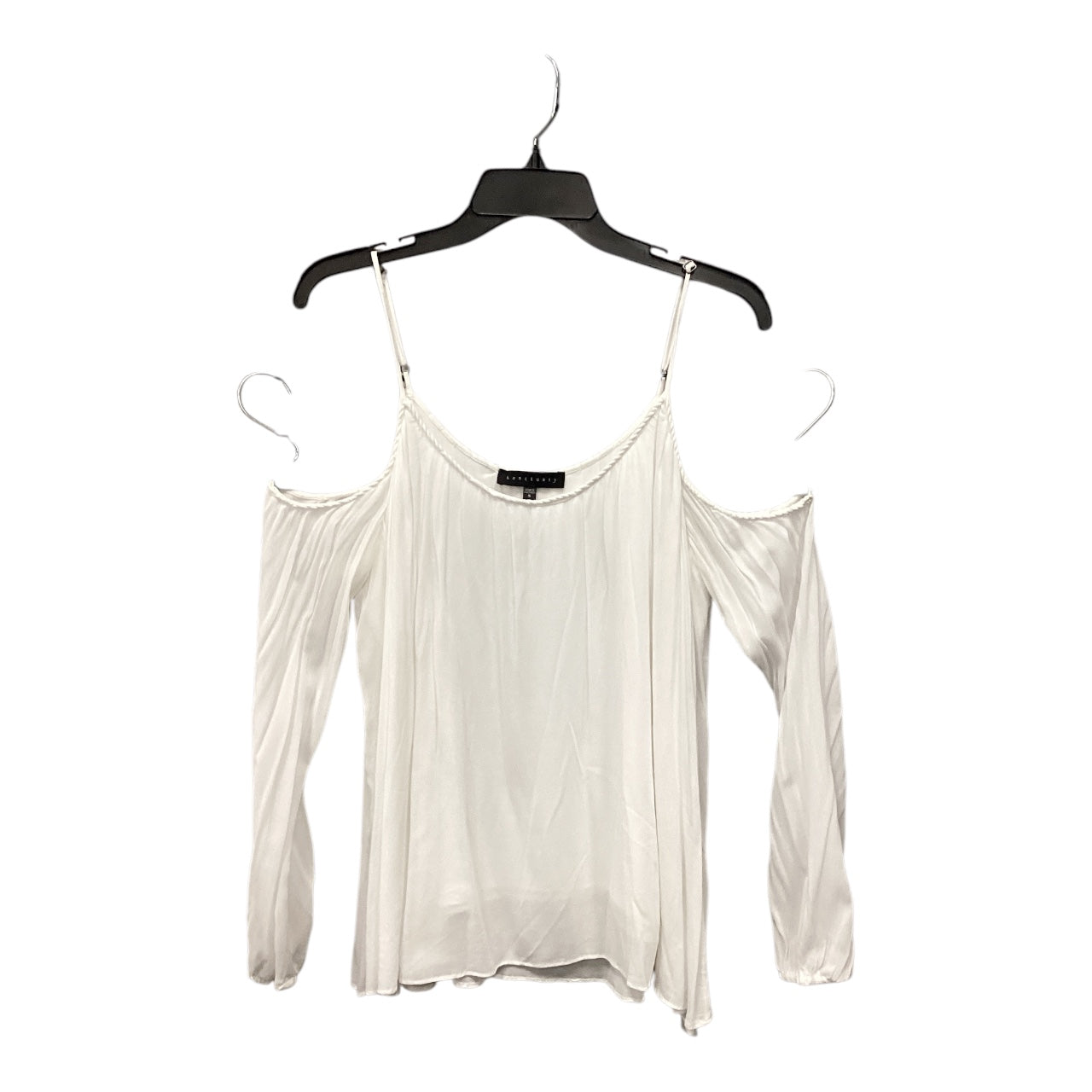 Top Long Sleeve By Sanctuary In White, Size: S