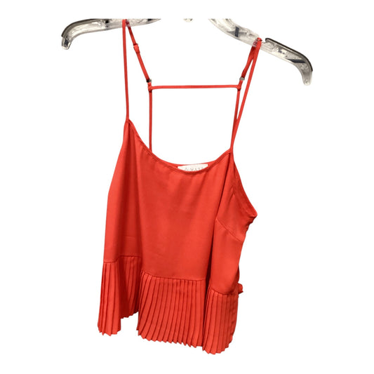 Top Sleeveless By Wayf In Red, Size: M